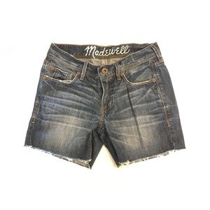 Madewell - Demin Shorts - blue dark wash - 24